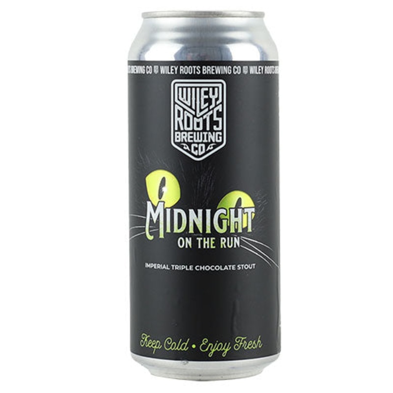 Wiley Roots Midnight On The Run Stout 16OZ SINGLE CAN