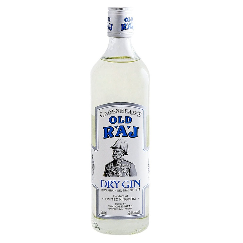 Cadenhead’s Old Raj Dry Gin 110 Proof
