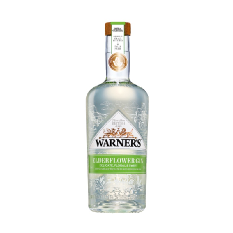 Warners Elderflower Gin 750 ml