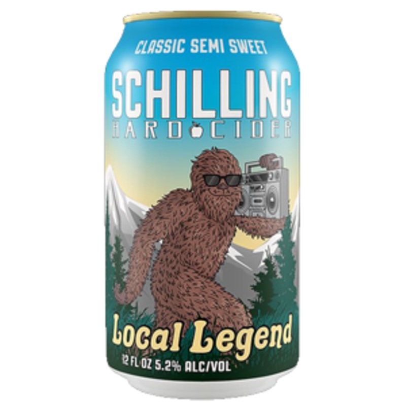 Schilling Cider Local Legend 24 – 12oz Cans, 6 Pack