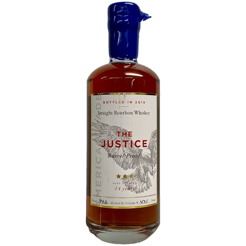 The Justice 14 Year Old Barrel Proof Bourbon