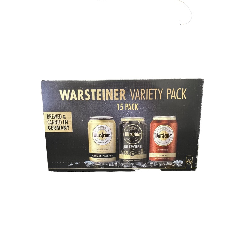Warsteiner Variety 15 Pack Cans