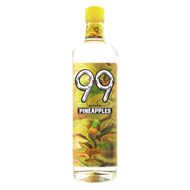 99 BRAND PINEAPPLE SCHNAPPS 99 750ML 750ML