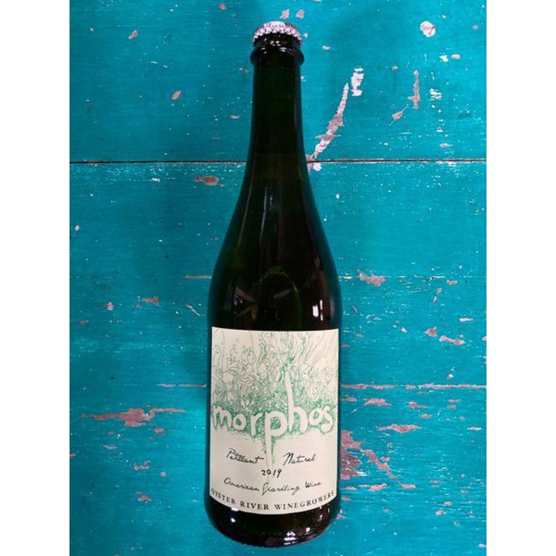 Wine Sparkling White Oyster River Growers Morphos Pet Nat Organic 19441